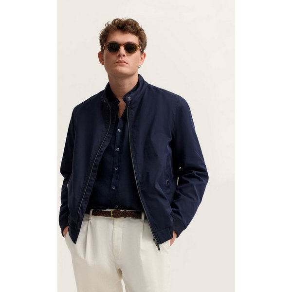 bugatti Blouson Regular Fit mit Strick-Einsätzen und Stretch