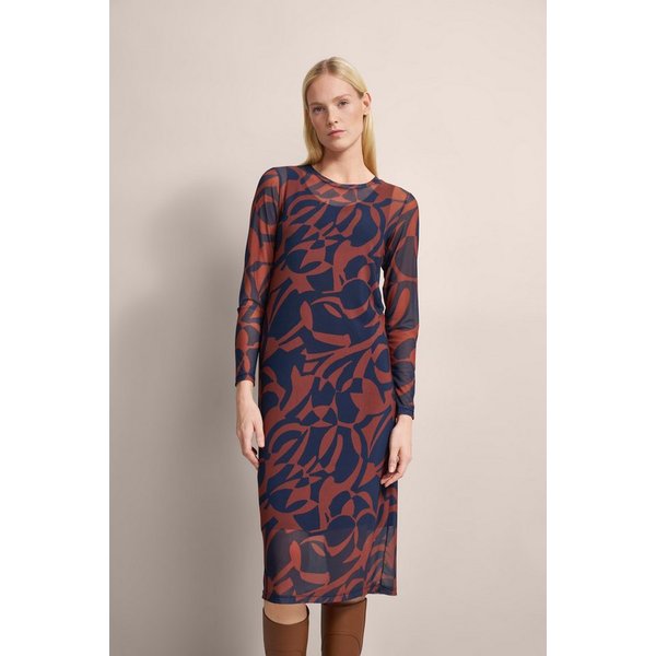 bugatti Blusenkleid mit Rundhalsausschnitt