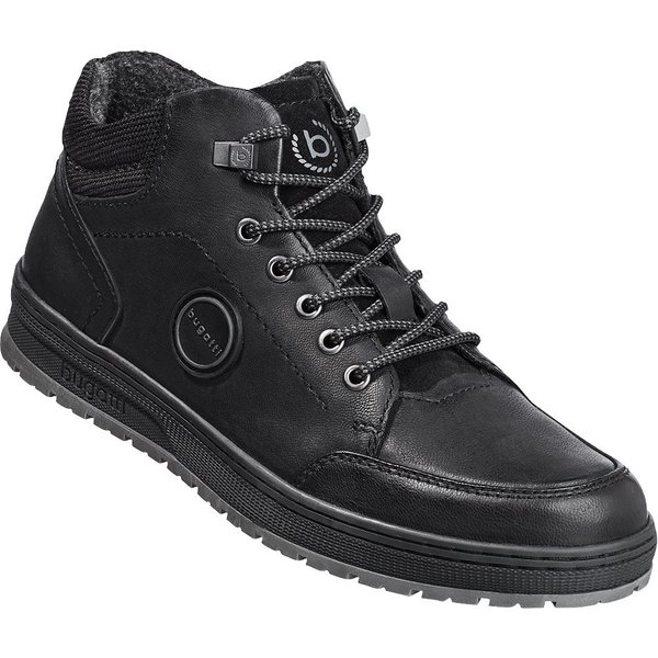 bugatti Echtleder- Stiefelette Warmes Fleece-Futter für warme Füße