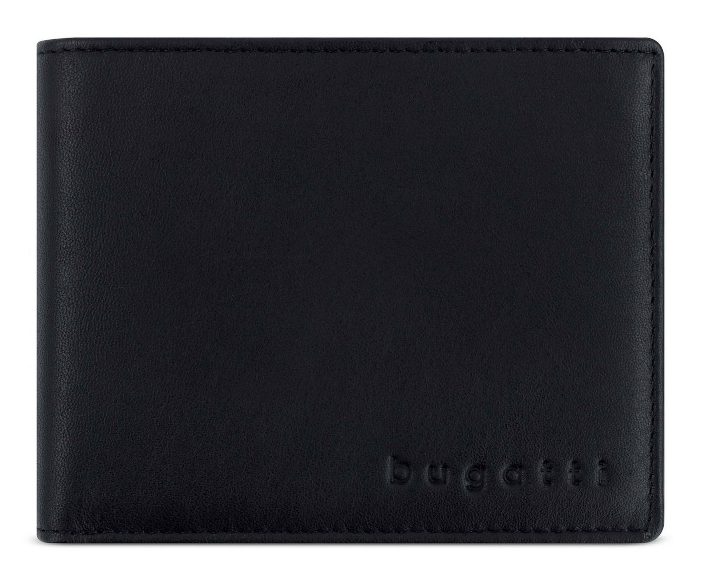 bugatti Geldbörse RFID Wallet With Flap, aus echtem Rindsleder mit RFID-Blocker Schutz – Bild 3 von 5