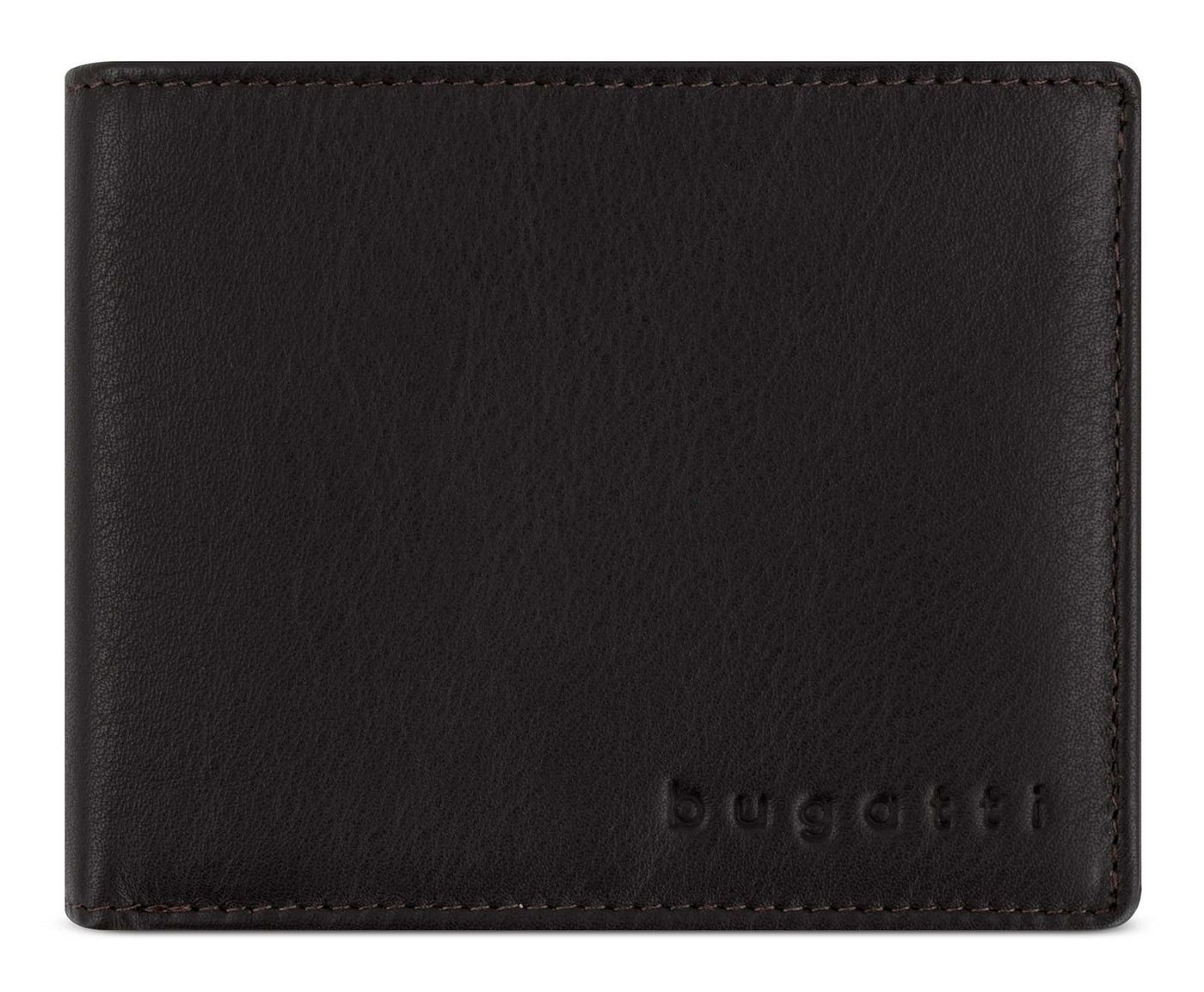 bugatti Geldbörse RFID Wallet With Flap, aus echtem Rindsleder mit RFID-Blocker Schutz – Bild 3 von 5