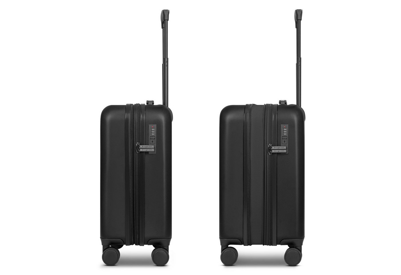 bugatti Handgepäck-Trolley Valencia 2.0, 4 Rollen, ABS – Bild 5 von 5