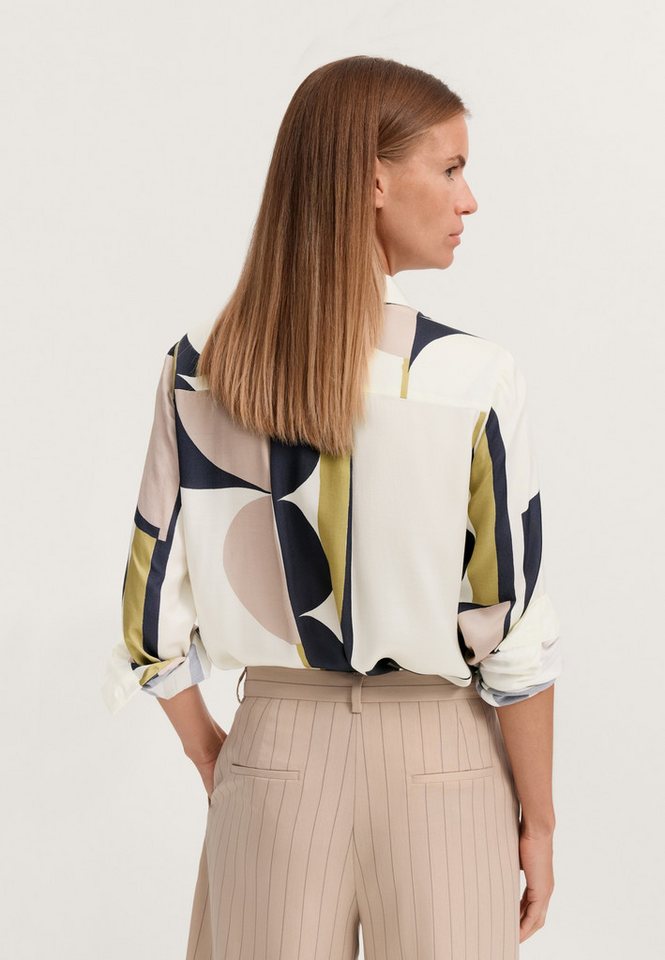 bugatti Hemdbluse Viskose mit verdeckter Knopfleiste – Bild 2 von 5