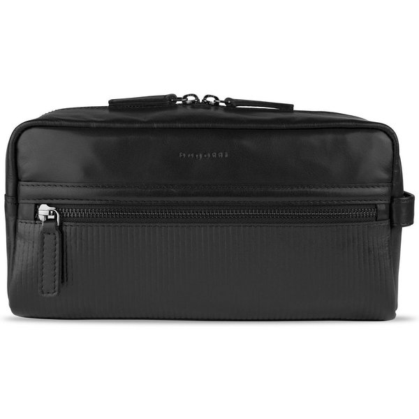 bugatti Kulturbeutel Vanity Bag, aus echtem Leder
