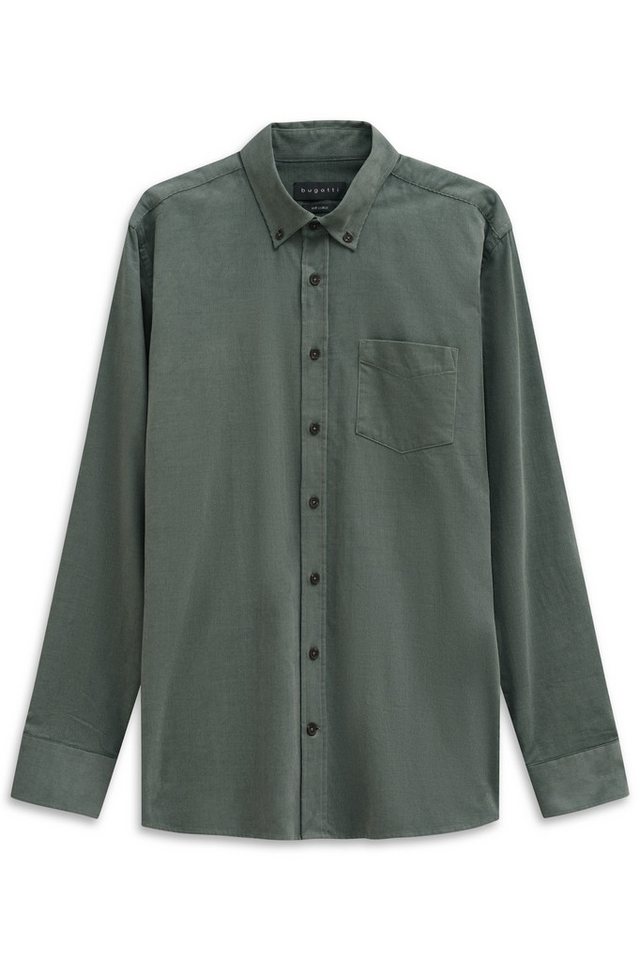bugatti Langarmhemd Soft Cotton im Modern Fit mit Button-Down-Kragen – Bild 3 von 5