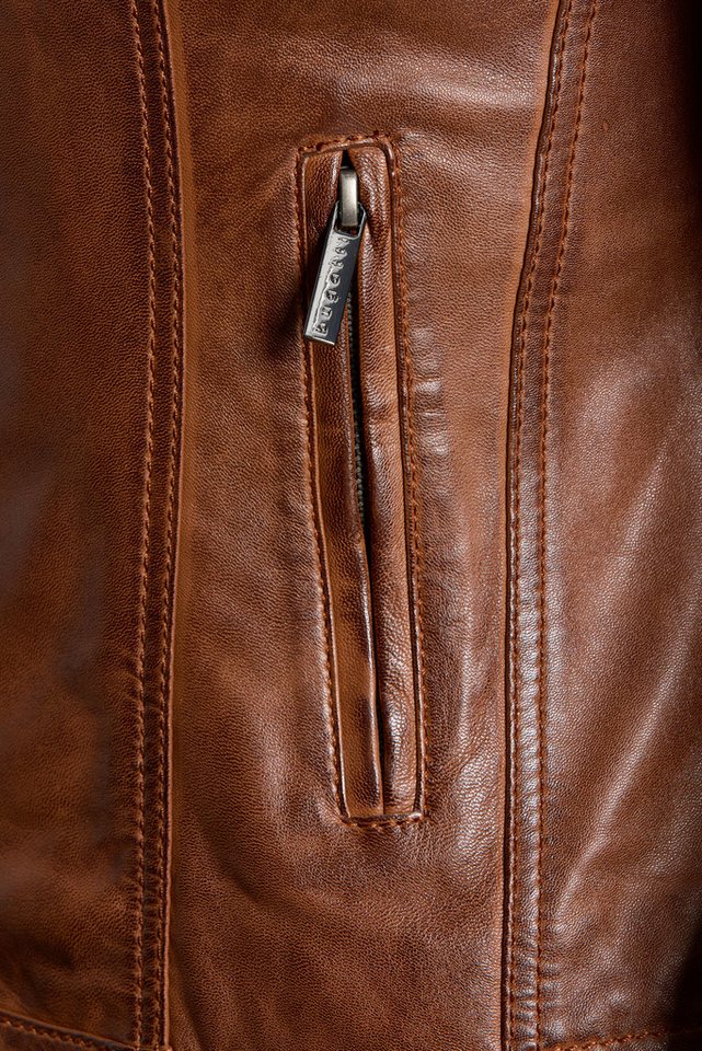bugatti Lederjacke (1-St) aus hochwertigem Leder – Bild 4 von 5
