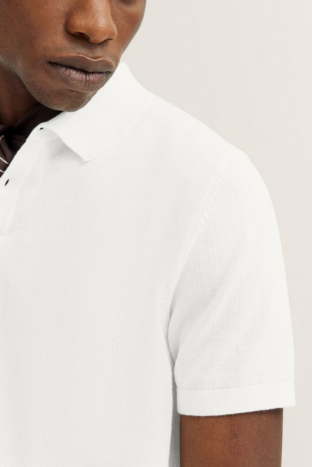 bugatti Poloshirt in feiner Strickstruktur – Bild 4 von 5