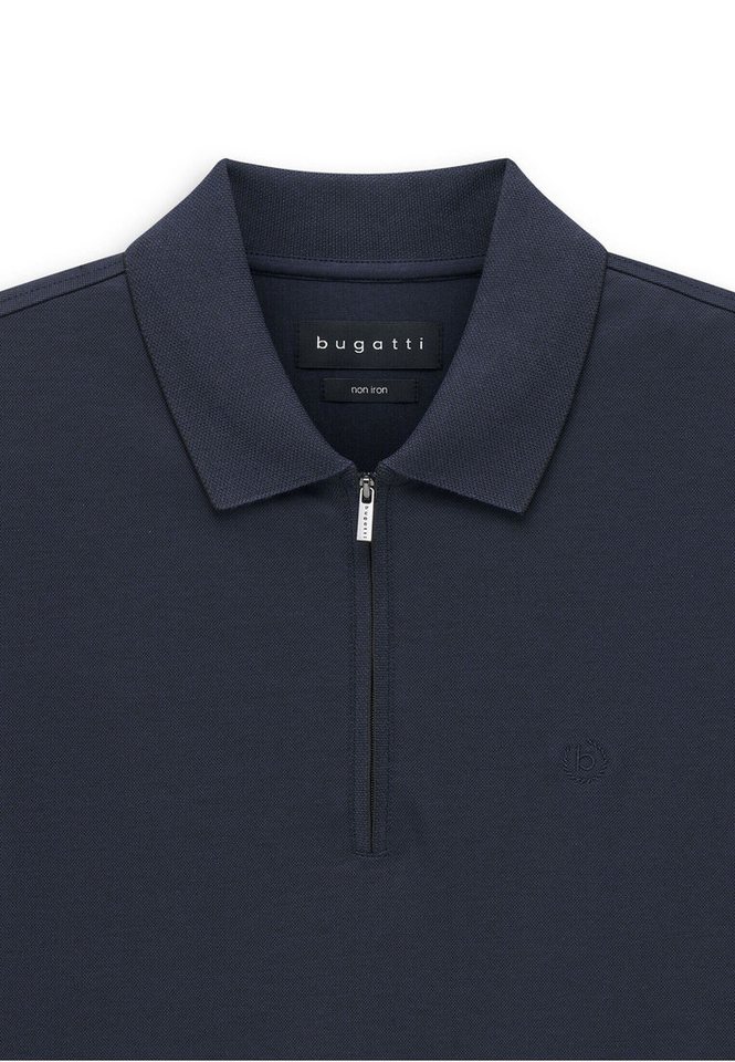 bugatti Poloshirt mit kurzem Reißverschluss – Bild 3 von 3