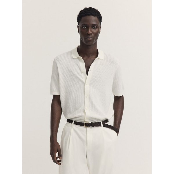 bugatti Poloshirt Regular Fit aus Baumwoll-Mix
