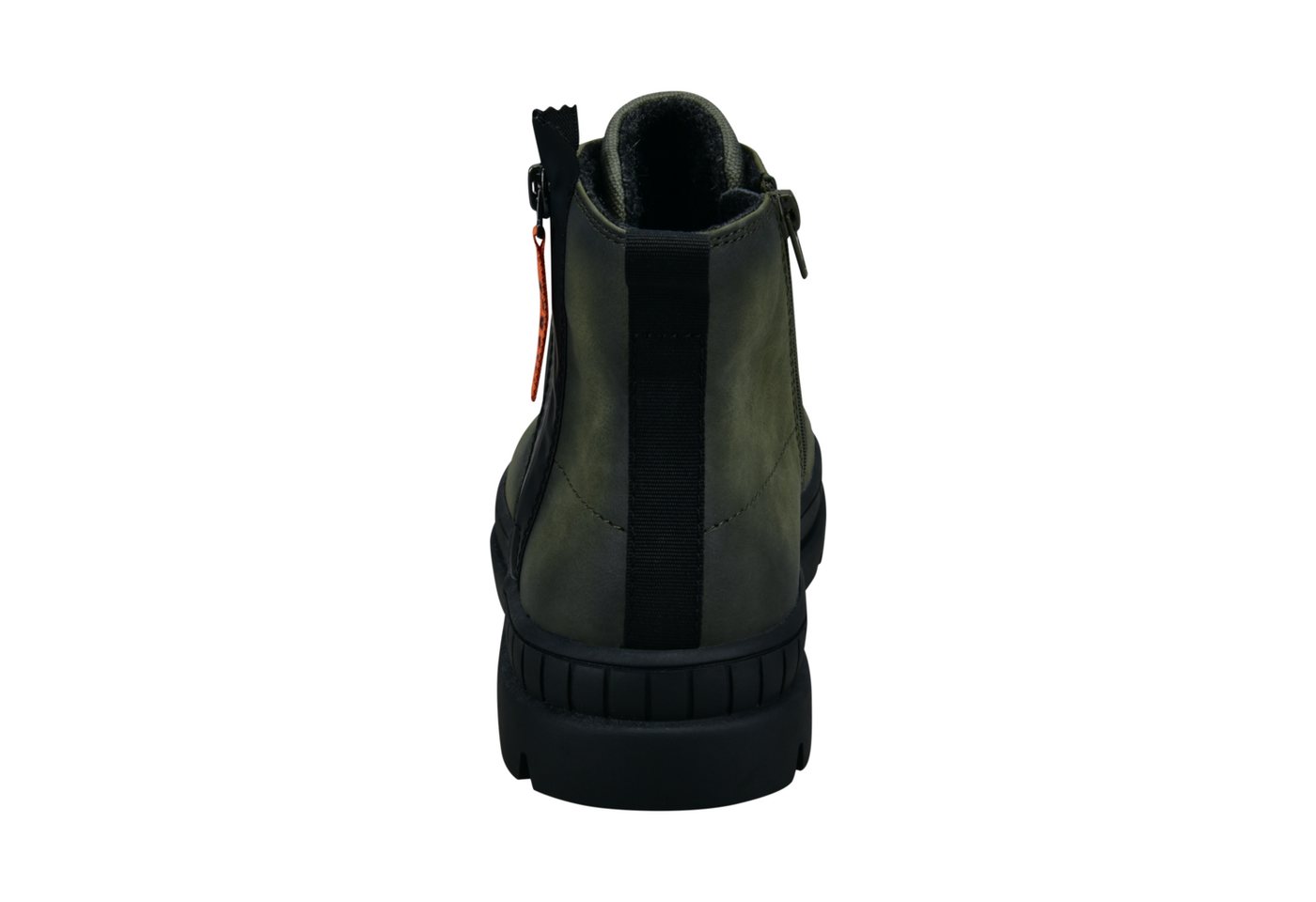 bugatti Schnürboots Schnürstiefelette, Outdoorboots mit Reißverschluss und Anziehlasche – Bild 2 von 5