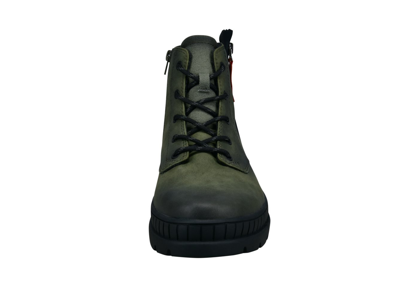 bugatti Schnürboots Schnürstiefelette, Outdoorboots mit Reißverschluss und Anziehlasche – Bild 4 von 5