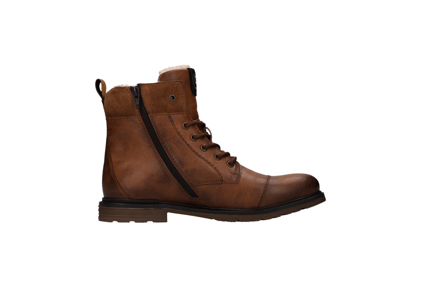 bugatti Schnürboots Schnürstiefelette, Winterboots mit Warmfutter – Bild 4 von 5