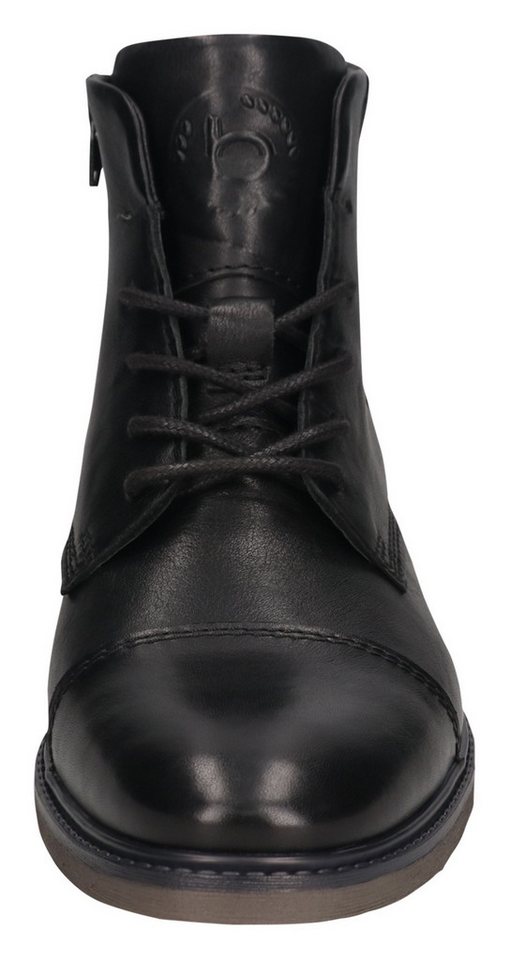 bugatti Schnürboots Stiefel, Schnürstiefelette, Business-Boots mit Reißverschluss – Bild 4 von 5