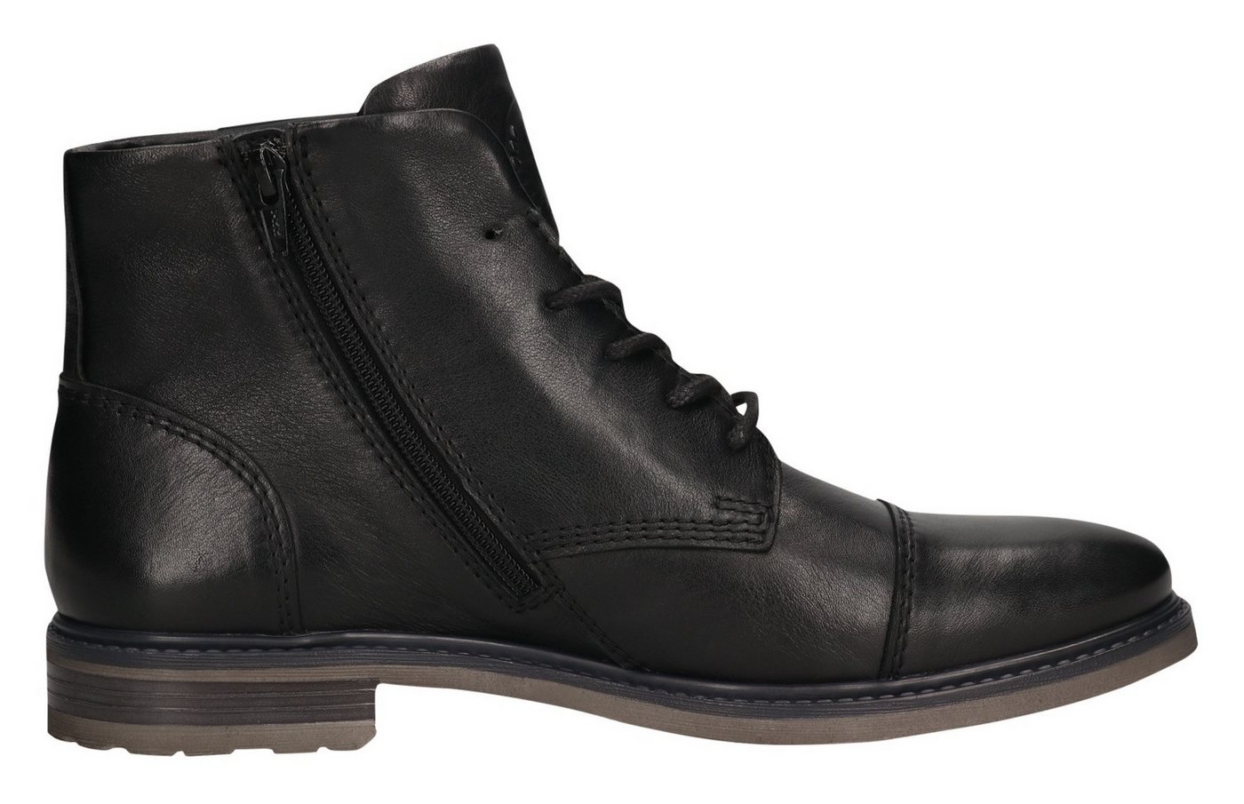 bugatti Schnürboots Stiefel, Schnürstiefelette, Business-Boots mit Reißverschluss – Bild 5 von 5