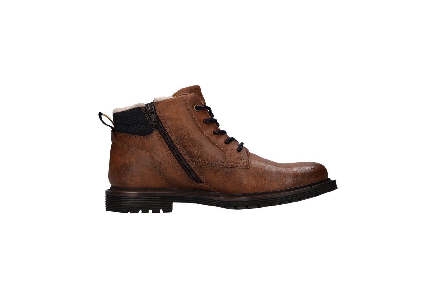 bugatti Schnürboots Winterboots, Schnürstiefelette mit Warmfutter – Bild 4 von 5