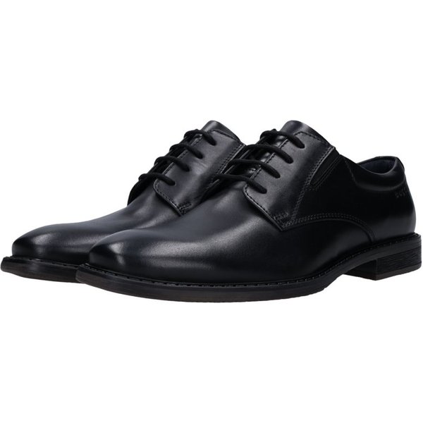 bugatti Schnürschuh Business-Schnürer, Halbschuh, Festtagsschuh, Anzugschuh, Blockabsatz
