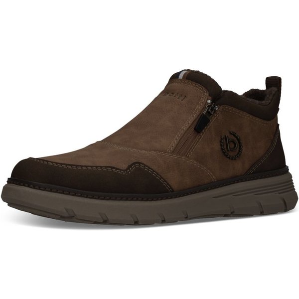 bugatti Slip-On Sneaker Stiefelette, Boots, High-Top-Sneaker mit Reißverschluss