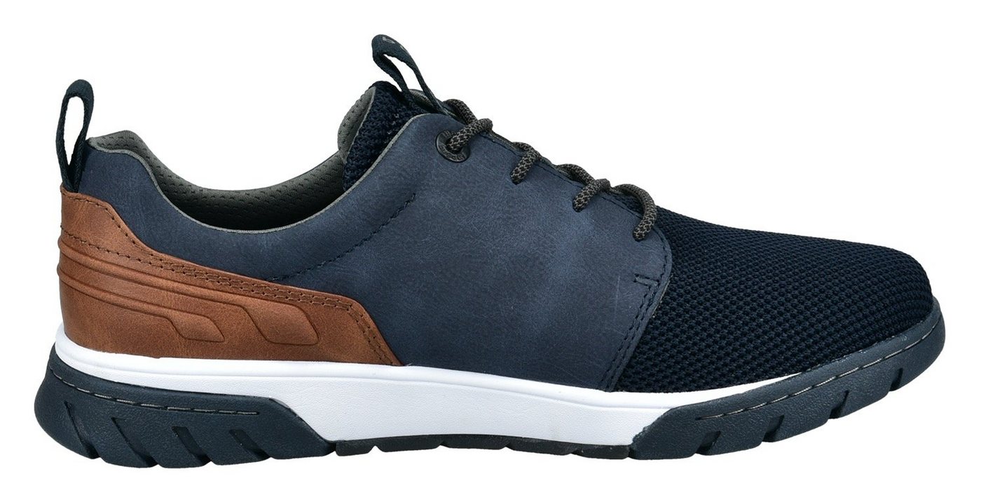 bugatti Sneaker mit Label und Kontrastbesatz, Freizeitschuh, Halbschuh, Schnürschuh – Bild 5 von 5
