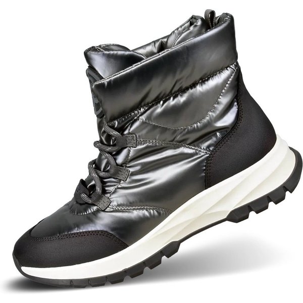 bugatti Stiefel Athena Tex metallics grau Damen Winterstiefel