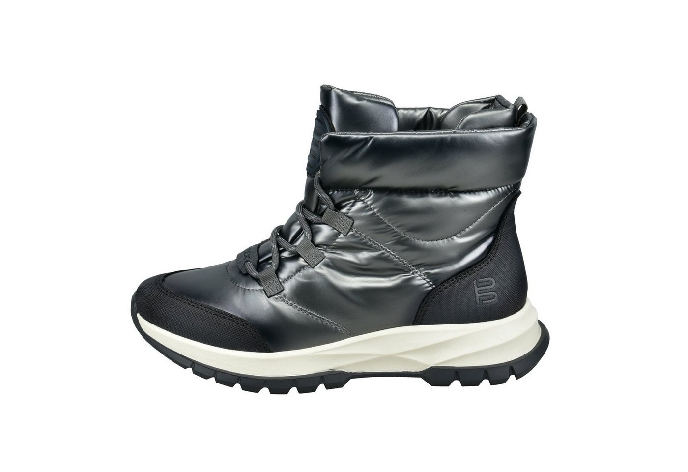 bugatti Stiefel Athena Tex metallics grau Damen Winterstiefel – Bild 4 von 5