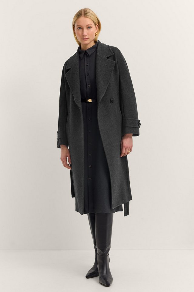 bugatti Trenchcoat Loose Fit Oversized, Flexcity Stretch mit Bindegurt – Bild 4 von 5