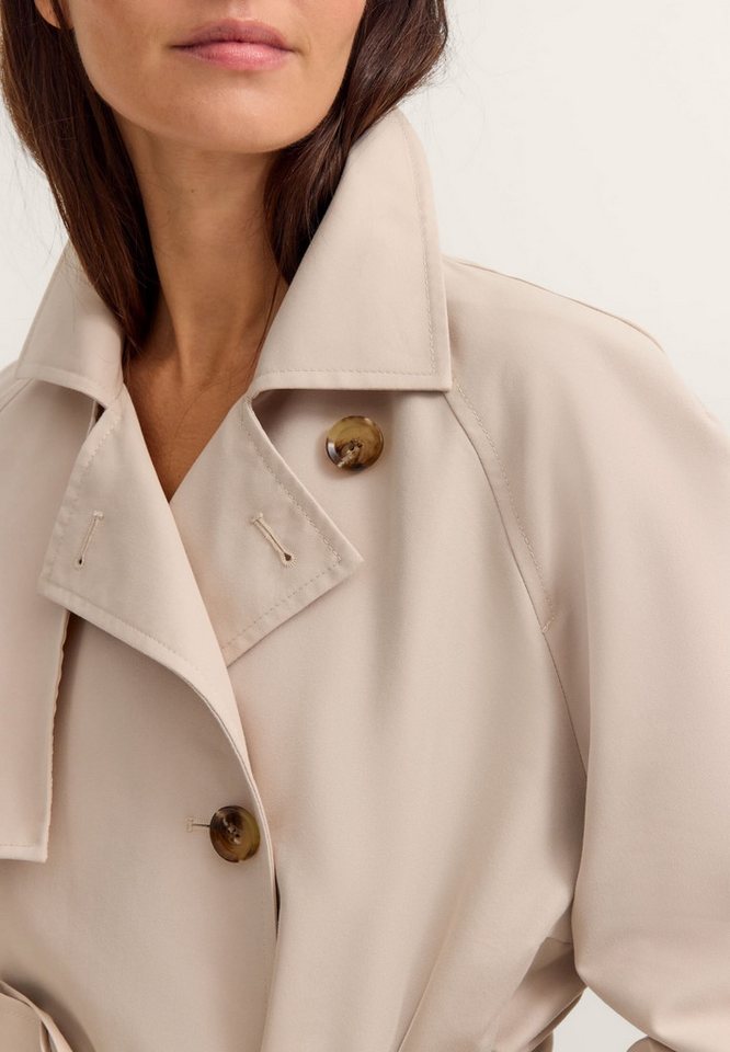 bugatti Trenchcoat Regular Fit wasserabweisend mit Bindegürtel – Bild 5 von 5