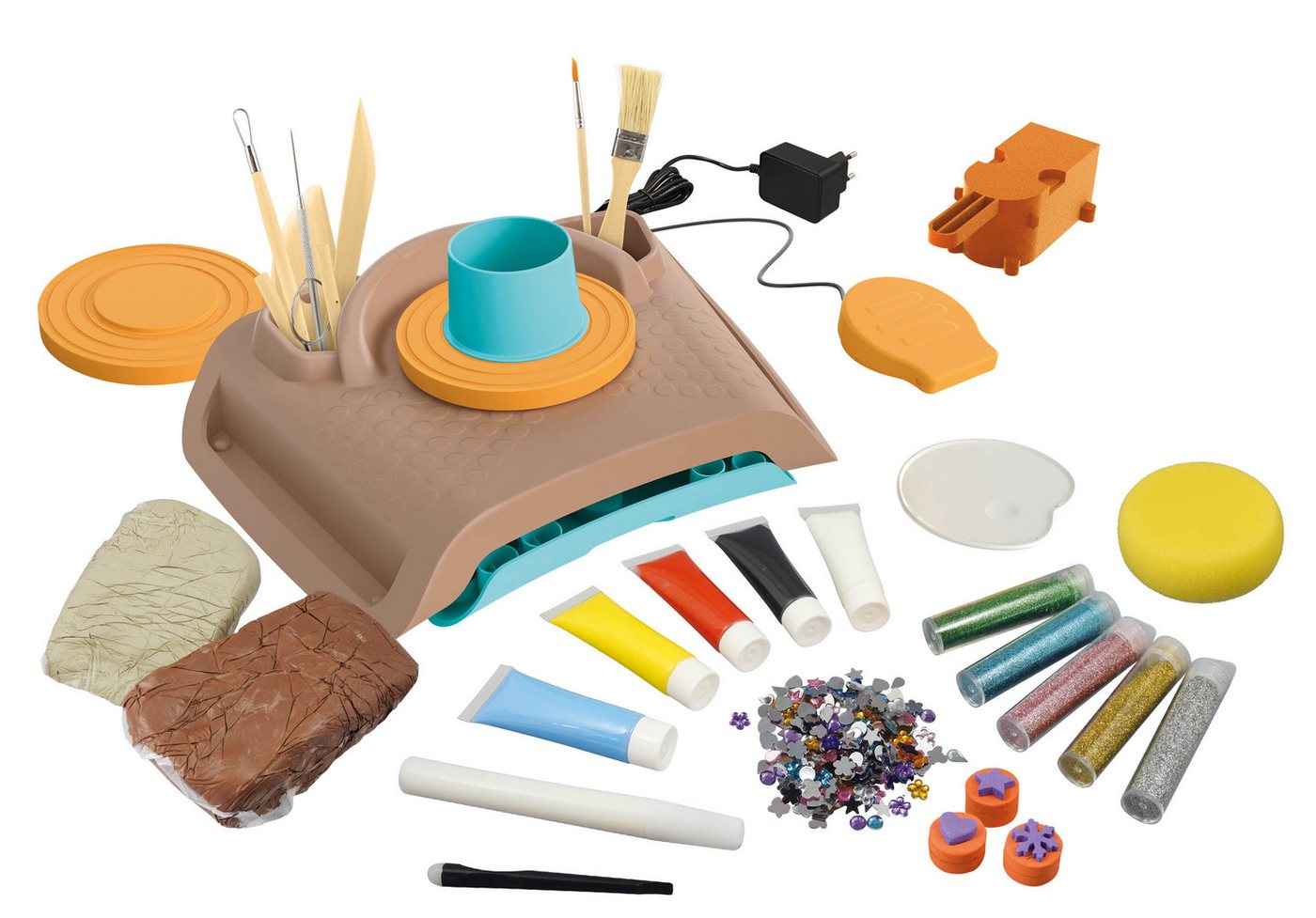 Buki France Experimentierkasten BUKI Professional Studio Töpferwerkstatt mit 2 kg Ton, (1-tlg) – Bild 3 von 5