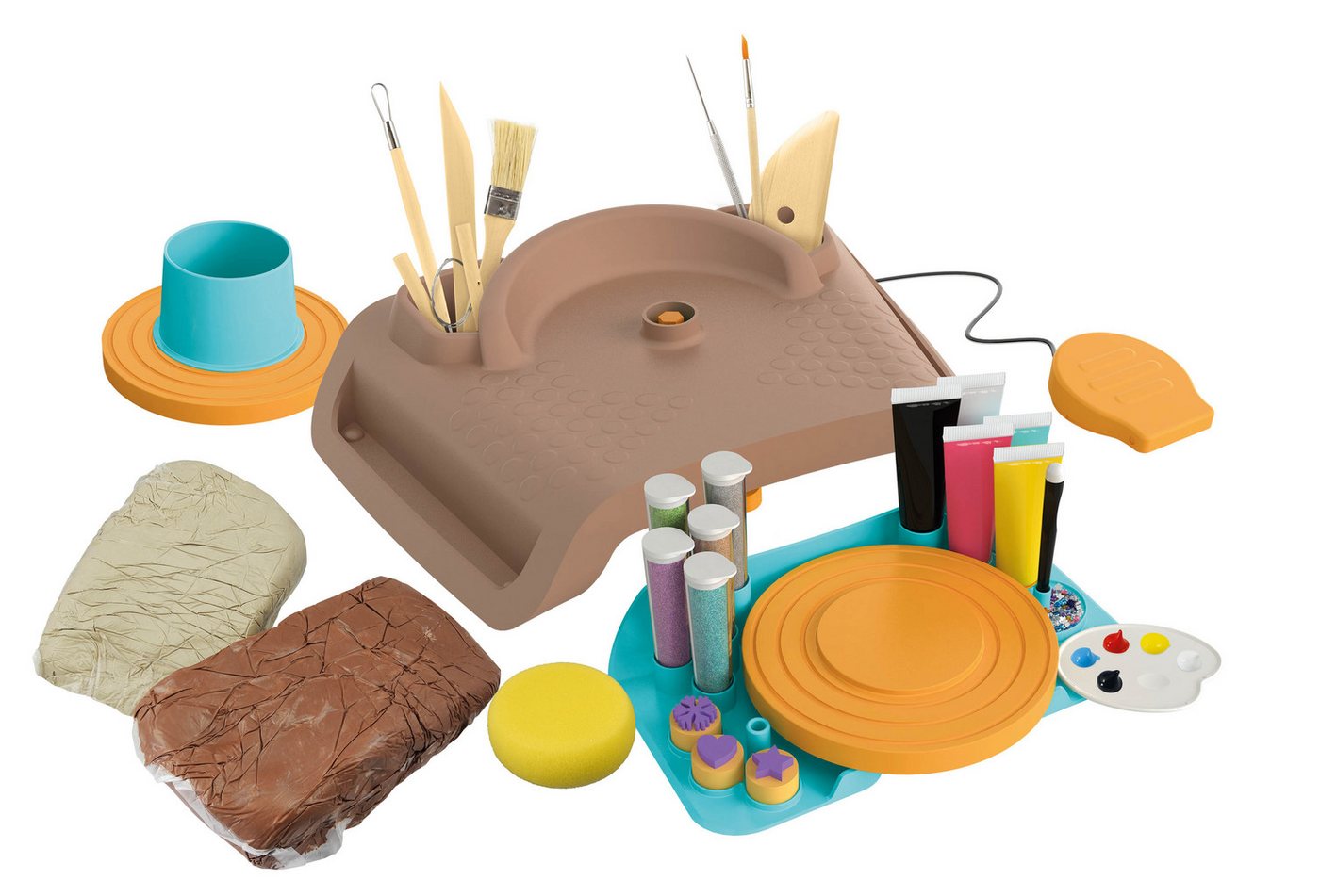 Buki France Experimentierkasten BUKI Professional Studio Töpferwerkstatt mit 2 kg Ton, (1-tlg) – Bild 4 von 5