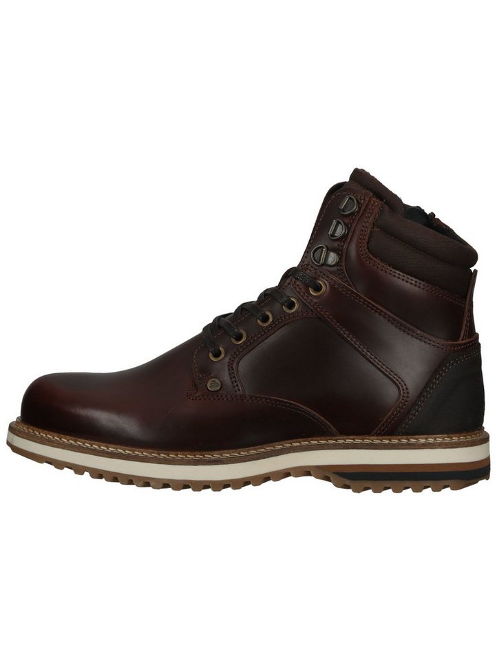 Bullboxer Stiefelette Leder/Textil . Schnürstiefelette – Bild 2 von 5