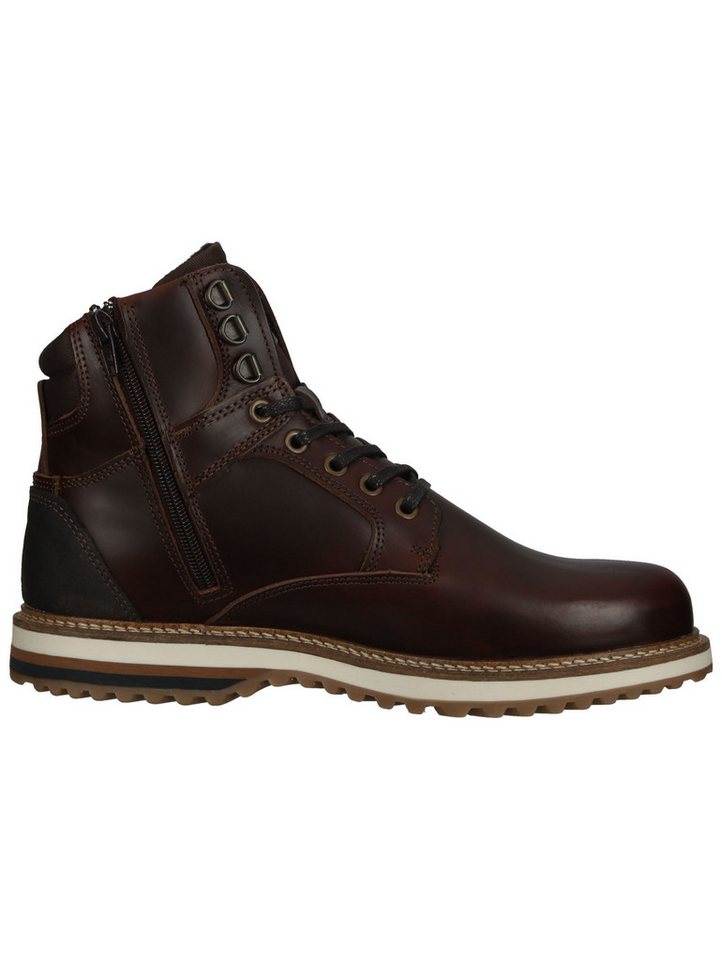 Bullboxer Stiefelette Leder/Textil . Schnürstiefelette – Bild 4 von 5