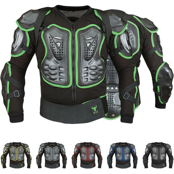 BULLDT Protektorenjacke BLD507, Protektorenjacke Motorrad Motocross Skatebording protektoren