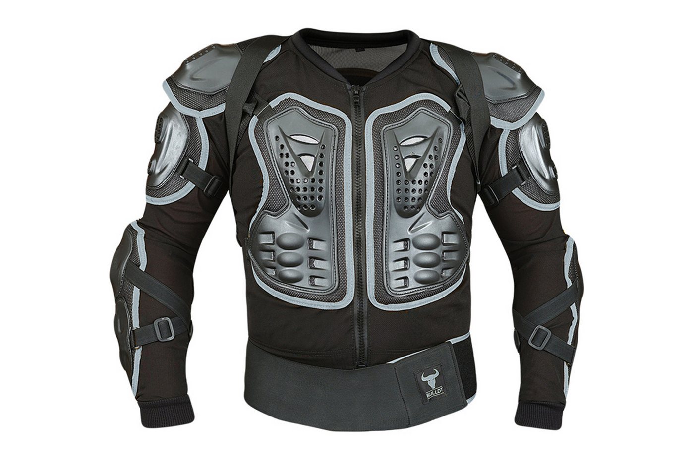 BULLDT Protektorenjacke BLD507, Protektorenjacke Motorrad Motocross Skatebording protektoren – Bild 2 von 5