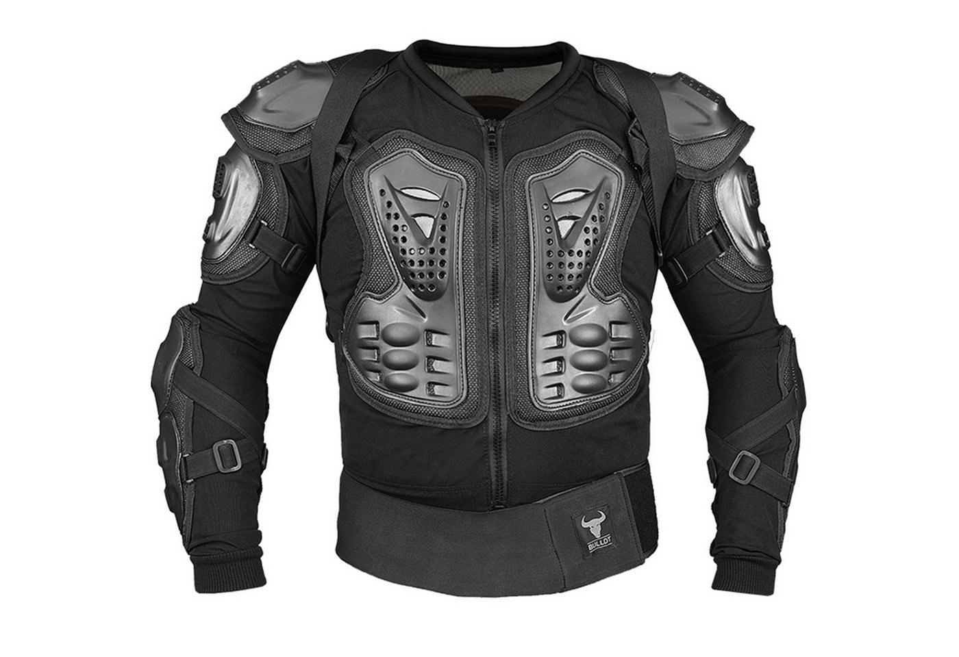 BULLDT Protektorenjacke BLD507, Protektorenjacke Motorrad Motocross Skatebording protektoren – Bild 2 von 5