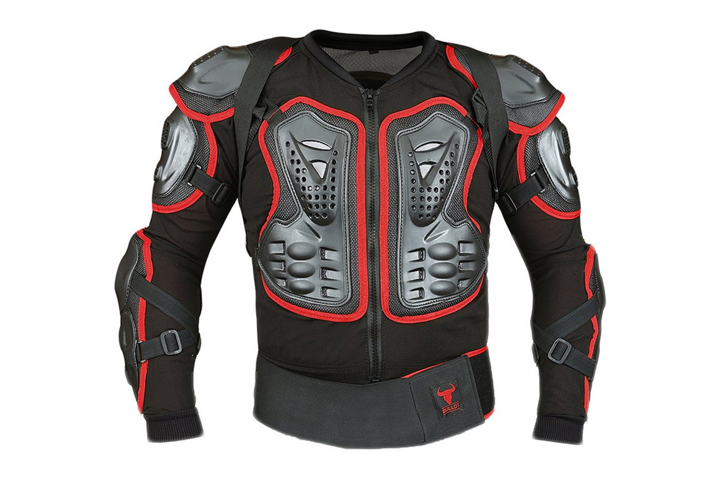 BULLDT Protektorenjacke BLD507, Protektorenjacke Motorrad Motocross Skatebording protektoren – Bild 2 von 5