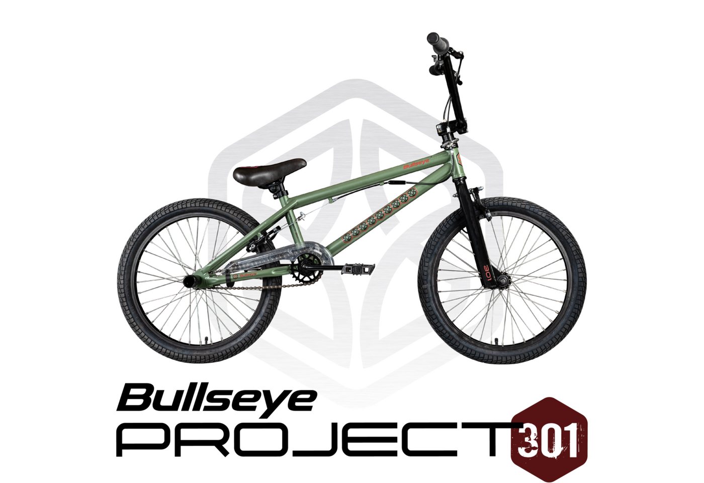 bullseye BMX-Rad Project 301, 1 Gang, BMX Rad 20 Zoll Fahrrad 2 Pegs 360° Rotor Jugendliche Erwachsene – Bild 2 von 5