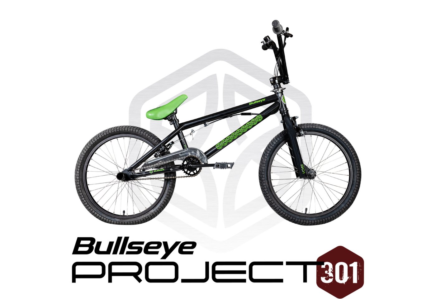 bullseye BMX-Rad Project 301, 1 Gang, BMX Rad 20 Zoll Fahrrad 2 Pegs 360° Rotor Jugendliche Erwachsene – Bild 2 von 5