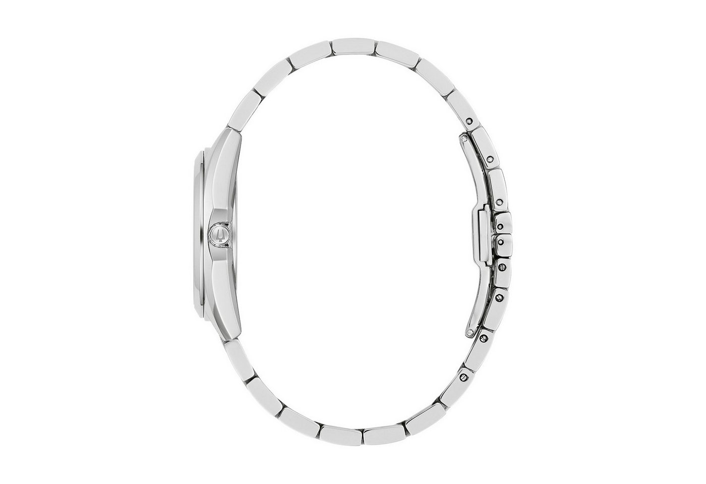 Bulova Quarzuhr Surveyor 96L348, Armbanduhr, Damenuhr, Edelstahlarmband, analog – Bild 2 von 3
