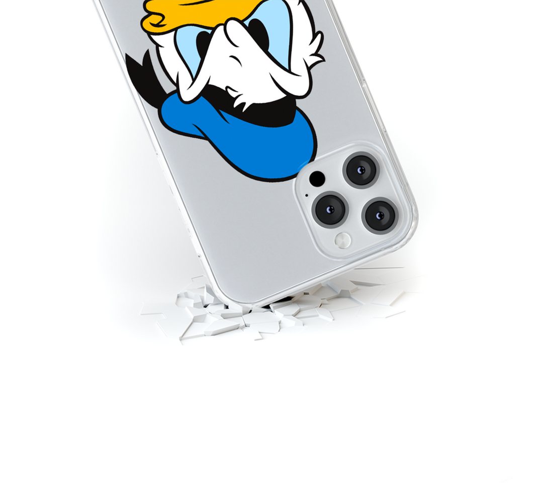 Disney Bumper Handyhülle Donald-003 Disney Partial Print Transparent – Bild 3 von 5