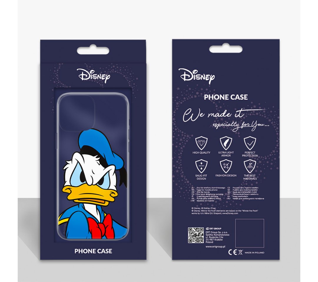 Disney Bumper Handyhülle Donald-003 Disney Partial Print Transparent – Bild 5 von 5