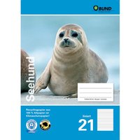BUND Heft A4 Lin. 21 liniert o.R.