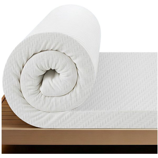 Bundviel, Topper Gel Matratzentopper Memory Schaum 5cm hoch H2&H3 180x200 cm, 5 cm hoch, 90x200, 140x200, 160x200 cm, für Hausstauballergiker