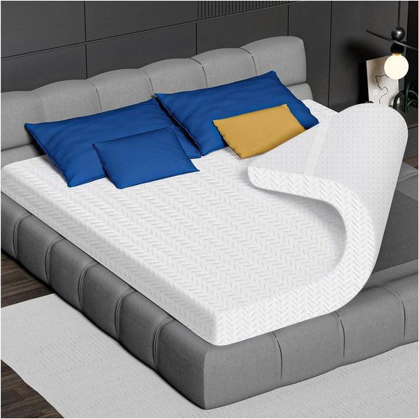 Bundviel, Topper Memory Matratzentopper H2&H3 7-Zonen-Kaltschaum Topper, 5 cm hoch, 180x200, 90/140/160x200cm, OEKO-TEX zertifiziert