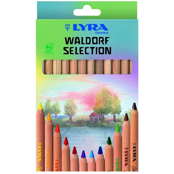 LYRA Buntstift LYRA Buntstifte Waldorf Selection 12 Stück Kartonetui