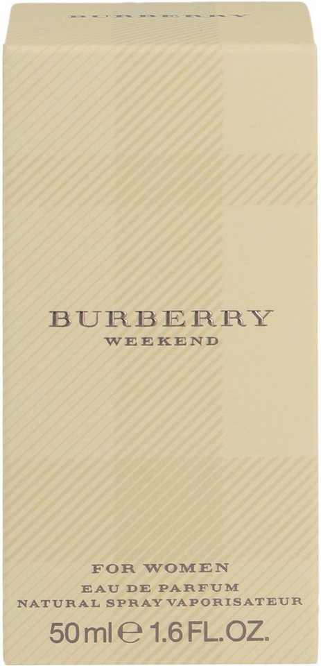 BURBERRY Eau de Parfum WEEKEND EDP, mit blumig-frischem Duft – Bild 3 von 4