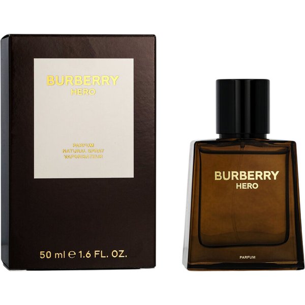 BURBERRY Parfum Hero Herren Parfum Spray, Intensiv-holziger Duft mit Zedernholz, Amyris und Zypresse