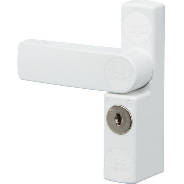 Burg Wächter Panzerriegel Fenstersicherung mit Einzelriegel Winsafe WS 11 W SB 38231