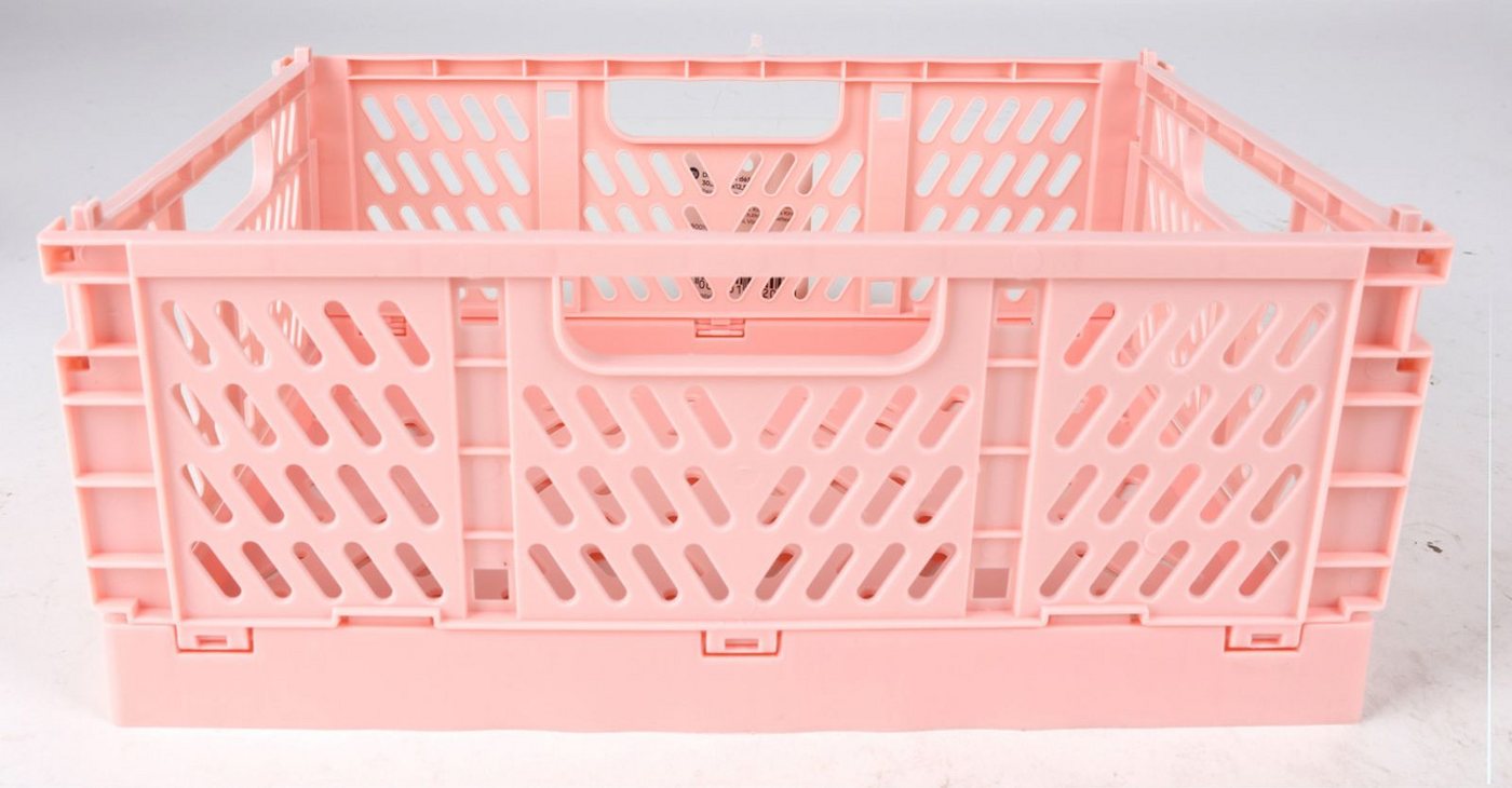 BURI Aufbewahrungsbox Mini-Klappbox 30,5x20cm Aufbewahrungsbox Klappkiste Einkaufskorb – Bild 2 von 2