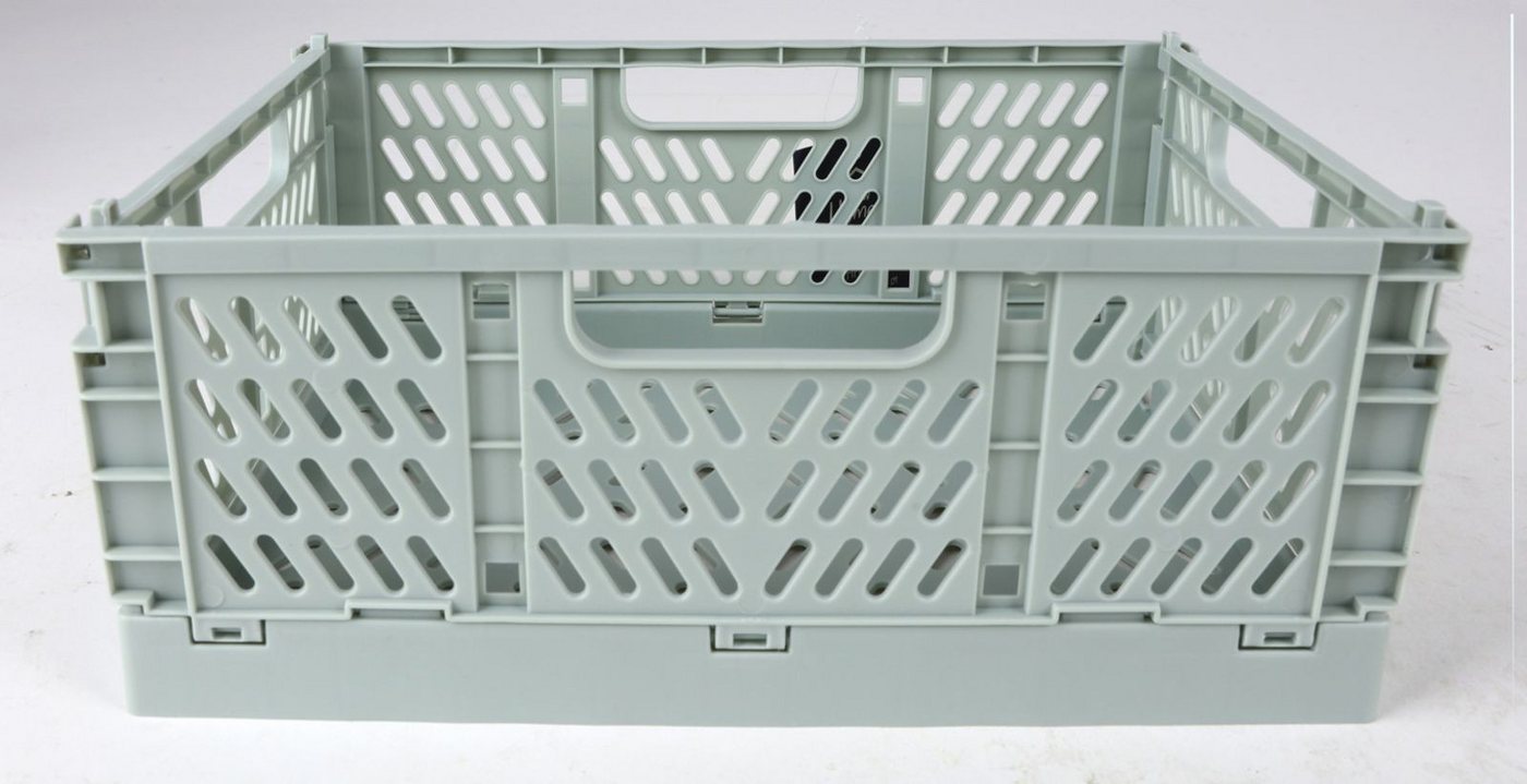 BURI Aufbewahrungsbox Mini-Klappbox 30,5x20cm Aufbewahrungsbox Klappkiste Einkaufskorb – Bild 2 von 2