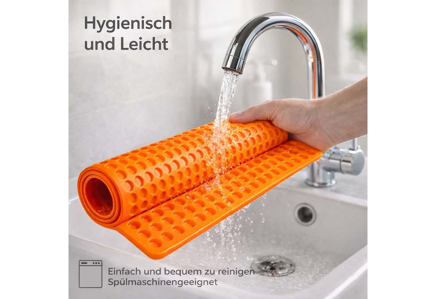 BURI Backmatte Silikon Backunterlage Backpapier Teigmatte Backmatte Teigunterlage, Silikon – Bild 5 von 5