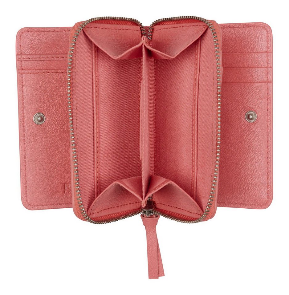 Burkely Geldbörse Double Flap Wallet, aus echtem Leder – Bild 2 von 5